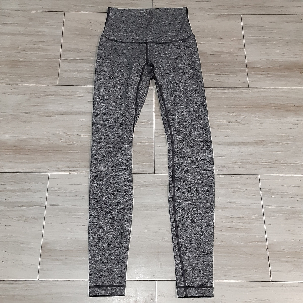 Lululemon Gray High-Waisted Leggings